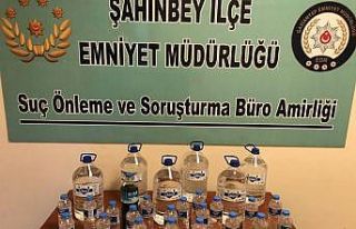 Kaçak alkol üretimine polis engeli