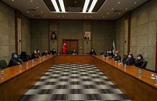 Kadın STK temsilcileri, kadına yönelik çalışmaları...