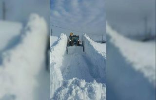 Kağızman’da 4 köy yolu ulaşıma kapalı