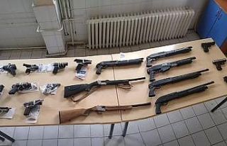 Kahramanmaraş’ta 63 silah ele geçirildi