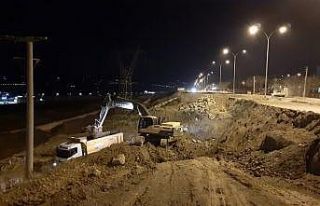 Kahramanmaraş’ta bulvar yenileme çalışması
