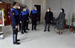 Kamu çalışanlarına moral ziyareti