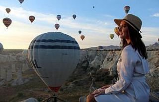 Kapadokya bölgesini 992 bin 620 turist ziyaret etti