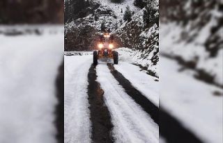 Kar mesaisi başladı
