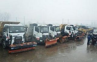 Kar yağışı beklentisi özel idare ekiplerini alarma...