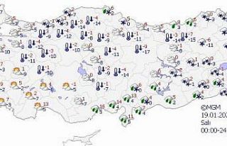 Kar yağışı bugün İstanbul’u terk ediyor