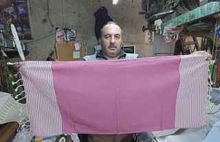 Kara tezgahlarda üretilen peşkirlere Avrupa’dan...