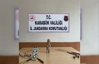 Karabük’te tarihi eser kaçakçılığı: 1 gözaltı
