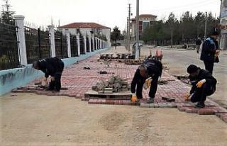 Karaman Belediyesi Koruluğa otopark yapıyor