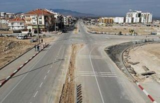 Karaman’da kavşak genişletmesi