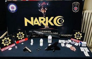 Karaman’da uyuşturucu operasyonu: 2 tutuklama