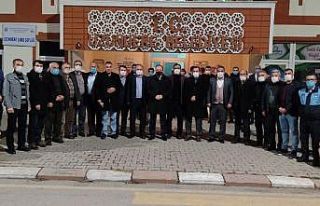 Karataş esnaf ziyaretlerini Uzundere’de sürdürdü