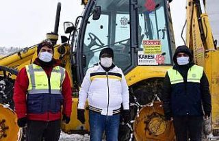 Karesi’de kapalı kırsal mahalle yolu kalmadı