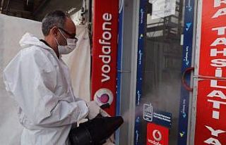 Kars Belediyesi dezenfekte çalışmaları sürüyor