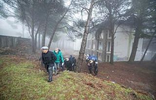 Karşıyaka’nın üstündeki Yamanlar agro turizme...