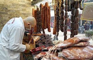 "Kastamonu’da pastırma anketi satışları...