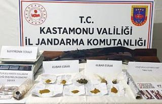 Kastamonu’da uyuşturucu ticareti yaptığı gerekçesiyle...