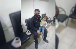 Kaybolan Suriyeli çocuğu zabıta buldu