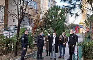 Kaymakam Çaykara yağmurdan etkilenen alanları inceledi