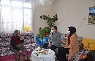 Kaymakam Çelik’ten aile ziyareti