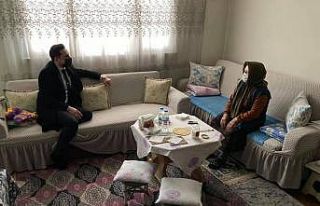 Kaymakam Erdem’den hane ziyaretleri