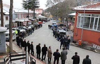 Kaymakam Mahmutoğlu törenle uğurlandı