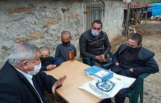 Kaymakam Soley aile ziyaretlerini sürdürüyor