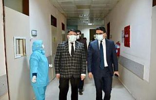 Kaymakam Ünsal, sağlık çalışanlarının yeni...