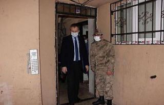 Kaymakam Yelek’ten Ekinci ailesine ziyaret