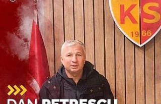 Kayserispor Petrescu’yu duyurdu