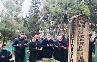 Kazancı Bedih mezarı başında anıldı