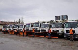 Keçiören’de kar mesaisi