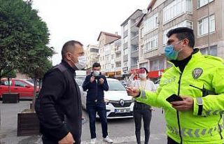 Kendisine çarpan sürücüye tepki gösterdi: "Benim...