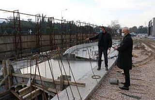 Kentin yeni gözdesinde peyzaj projeleri yerinde incelendi