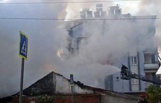 Kentsel dönüşüme hazırlanan gecekondudaki yangın...