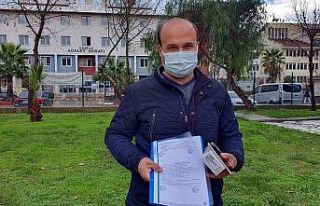 Kepçe operatörü, hukuk savaşı verdiği telefon...