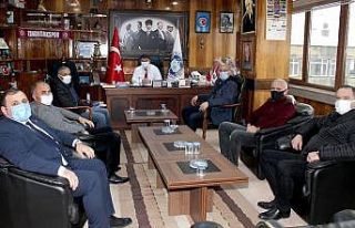 KESK’ten GMİS’e başsağlığı ziyareti