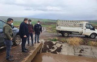 Kilis’te 14 kilometrelik kanala su verilmeye başlandı