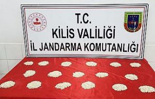 Kilis’te uyuşturucu hap operasyonu