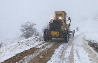 Kırıkkale’de kapanan köy yolu ulaşıma açıldı