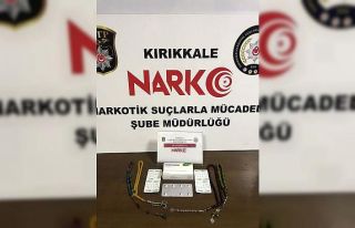 Kırıkkale’de uyuşturucu operasyonunda 2 şüpheli...