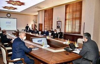 Kırıkkale’nin İl Afet Müdahale Planı değerlendirildi