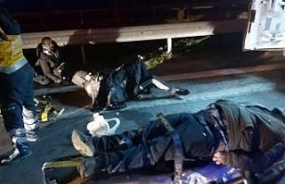 Kırklareli’nde mülteci taşıyan minibüs kaza...