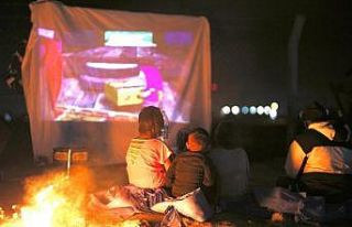 Kırsal kesimdeki çocuklar sinema ile buluştu