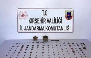 Kırşehir Jandarma’dan tarihi eser operasyonu