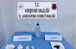 Kırşehir Jandarmadan uyuşturucu operasyonu