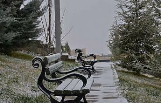 Kırşehir’e yılın ilk karı düştü