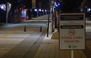 Kısıtlama başladı, Kırklareli sessizliğe büründü