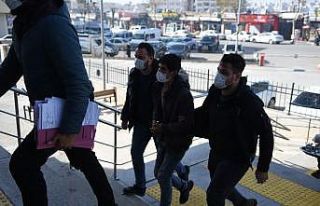 Kısıtlamada 8 iş yerini soyan hırsız yakalandı