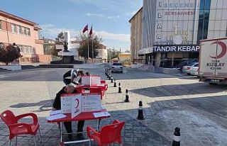 Kızılay Sungurlu’da kan bağışı kampanyası...